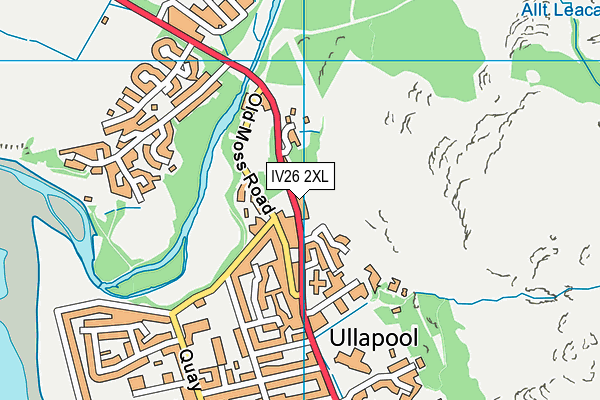 IV26 2XL map - OS VectorMap District (Ordnance Survey) IV26 2XL map - OS VectorMap District (Ordnance Survey)