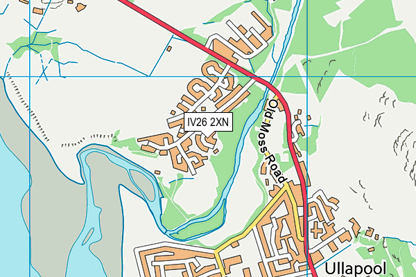 IV26 2XN map - OS VectorMap District (Ordnance Survey) IV26 2XN map - OS VectorMap District (Ordnance Survey)