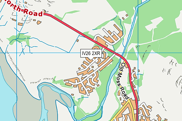 IV26 2XR map - OS VectorMap District (Ordnance Survey) IV26 2XR map - OS VectorMap District (Ordnance Survey)