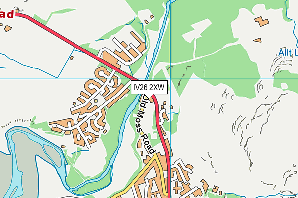 IV26 2XW map - OS VectorMap District (Ordnance Survey) IV26 2XW map - OS VectorMap District (Ordnance Survey)