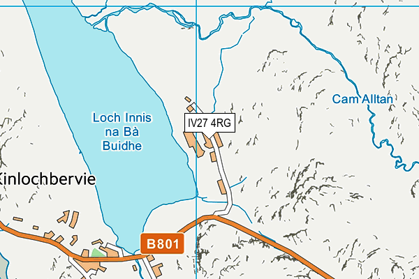 IV27 4RG map - OS VectorMap District (Ordnance Survey) IV27 4RG map - OS VectorMap District (Ordnance Survey)