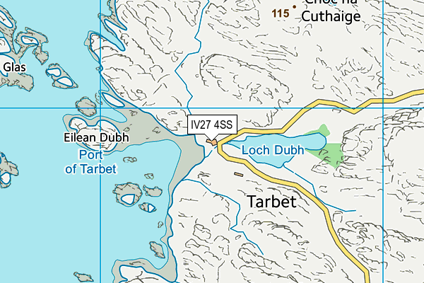 IV27 4SS map - OS VectorMap District (Ordnance Survey) IV27 4SS map - OS VectorMap District (Ordnance Survey)