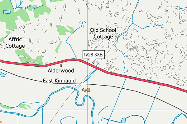 IV28 3XB map - OS VectorMap District (Ordnance Survey) IV28 3XB map - OS VectorMap District (Ordnance Survey)