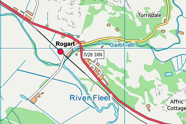 IV28 3XN map - OS VectorMap District (Ordnance Survey) IV28 3XN map - OS VectorMap District (Ordnance Survey)