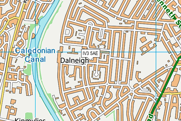 IV3 5AE map - OS VectorMap District (Ordnance Survey) IV3 5AE map - OS VectorMap District (Ordnance Survey)