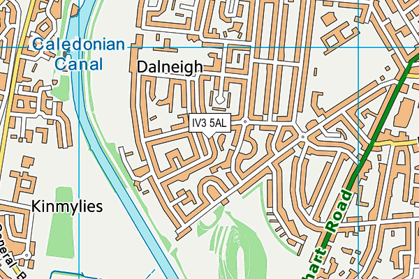 IV3 5AL map - OS VectorMap District (Ordnance Survey) IV3 5AL map - OS VectorMap District (Ordnance Survey)