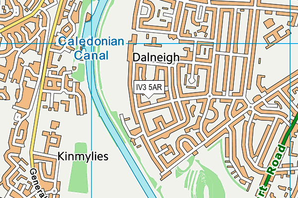 IV3 5AR map - OS VectorMap District (Ordnance Survey) IV3 5AR map - OS VectorMap District (Ordnance Survey)