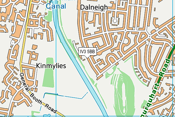 IV3 5BB map - OS VectorMap District (Ordnance Survey) IV3 5BB map - OS VectorMap District (Ordnance Survey)
