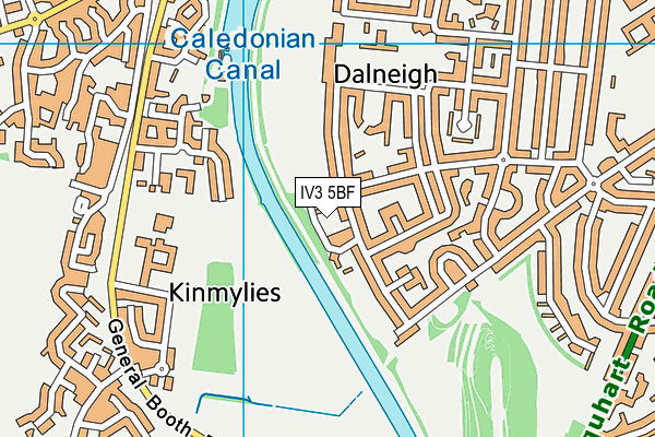 IV3 5BF map - OS VectorMap District (Ordnance Survey) IV3 5BF map - OS VectorMap District (Ordnance Survey)