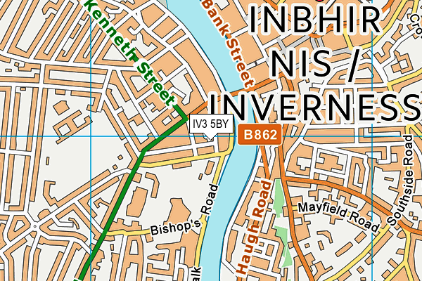 IV3 5BY map - OS VectorMap District (Ordnance Survey) IV3 5BY map - OS VectorMap District (Ordnance Survey)