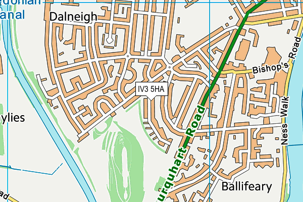 IV3 5HA map - OS VectorMap District (Ordnance Survey) IV3 5HA map - OS VectorMap District (Ordnance Survey)