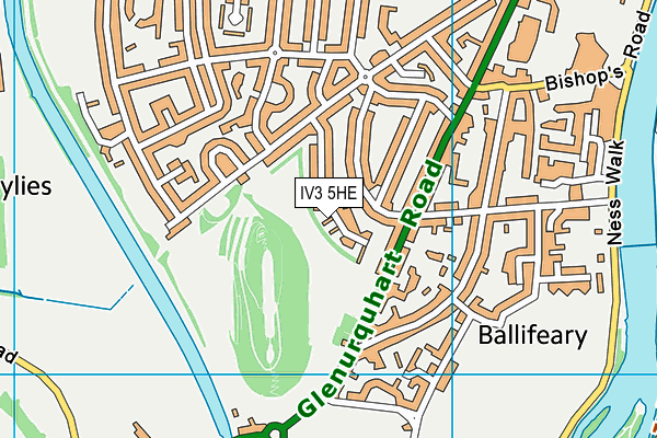 IV3 5HE map - OS VectorMap District (Ordnance Survey) IV3 5HE map - OS VectorMap District (Ordnance Survey)