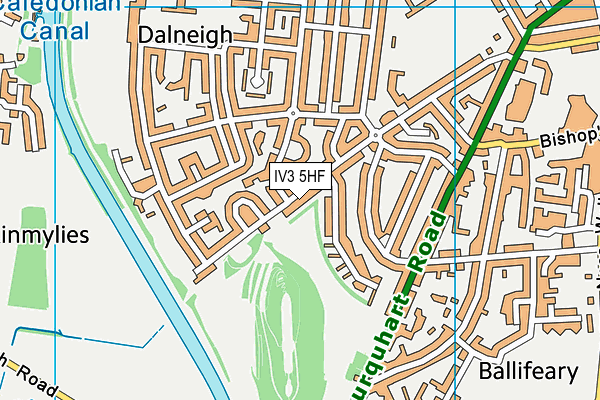 IV3 5HF map - OS VectorMap District (Ordnance Survey) IV3 5HF map - OS VectorMap District (Ordnance Survey)