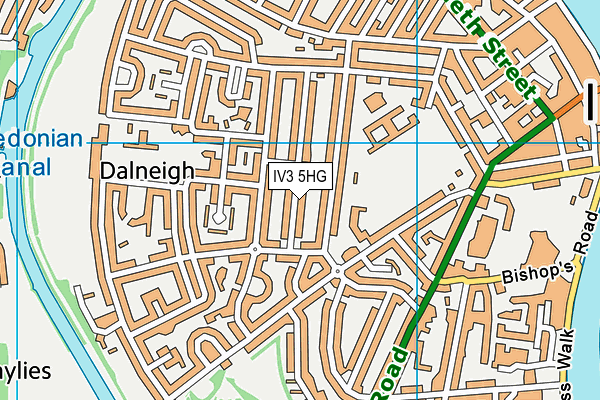 IV3 5HG map - OS VectorMap District (Ordnance Survey) IV3 5HG map - OS VectorMap District (Ordnance Survey)