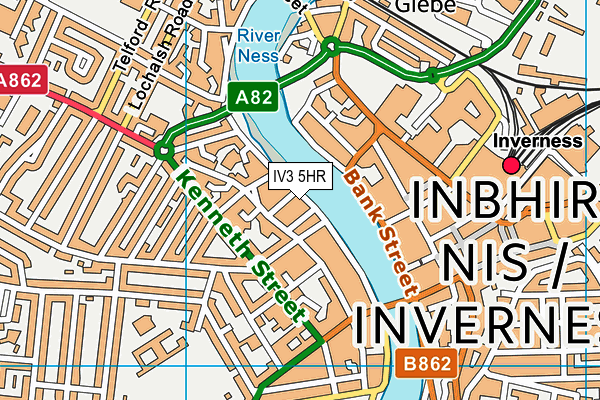 IV3 5HR map - OS VectorMap District (Ordnance Survey) IV3 5HR map - OS VectorMap District (Ordnance Survey)