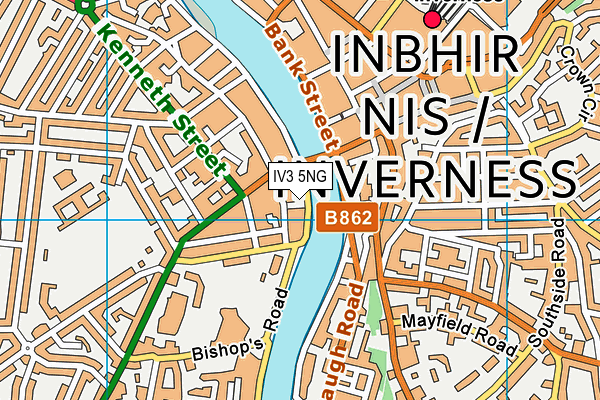 IV3 5NG map - OS VectorMap District (Ordnance Survey) IV3 5NG map - OS VectorMap District (Ordnance Survey)