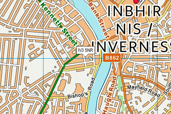 IV3 5NR map - OS VectorMap District (Ordnance Survey) IV3 5NR map - OS VectorMap District (Ordnance Survey)