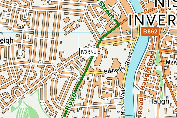 IV3 5NU map - OS VectorMap District (Ordnance Survey) IV3 5NU map - OS VectorMap District (Ordnance Survey)
