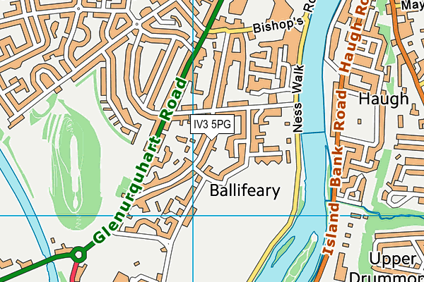 IV3 5PG map - OS VectorMap District (Ordnance Survey) IV3 5PG map - OS VectorMap District (Ordnance Survey)