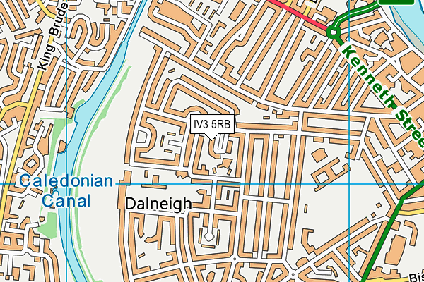 IV3 5RB map - OS VectorMap District (Ordnance Survey) IV3 5RB map - OS VectorMap District (Ordnance Survey)