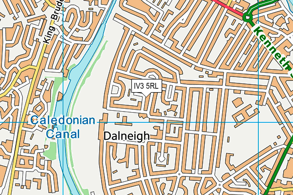 IV3 5RL map - OS VectorMap District (Ordnance Survey) IV3 5RL map - OS VectorMap District (Ordnance Survey)