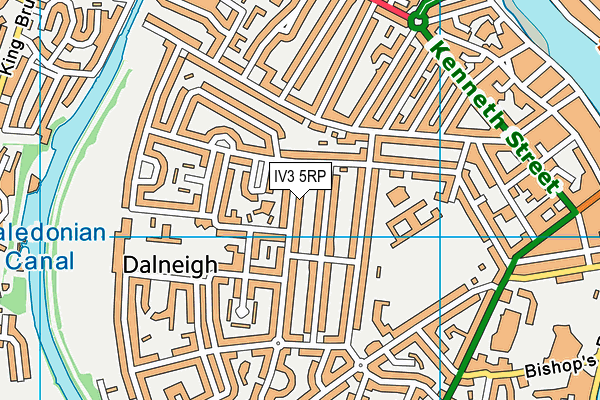 IV3 5RP map - OS VectorMap District (Ordnance Survey) IV3 5RP map - OS VectorMap District (Ordnance Survey)