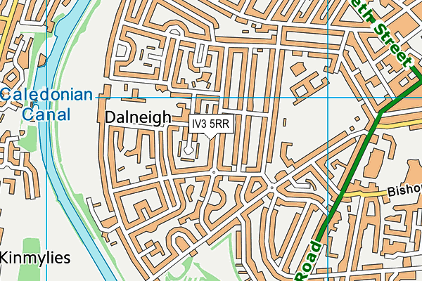IV3 5RR map - OS VectorMap District (Ordnance Survey) IV3 5RR map - OS VectorMap District (Ordnance Survey)