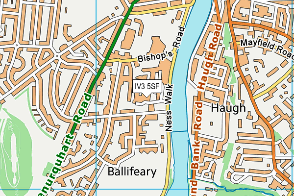 IV3 5SF map - OS VectorMap District (Ordnance Survey) IV3 5SF map - OS VectorMap District (Ordnance Survey)