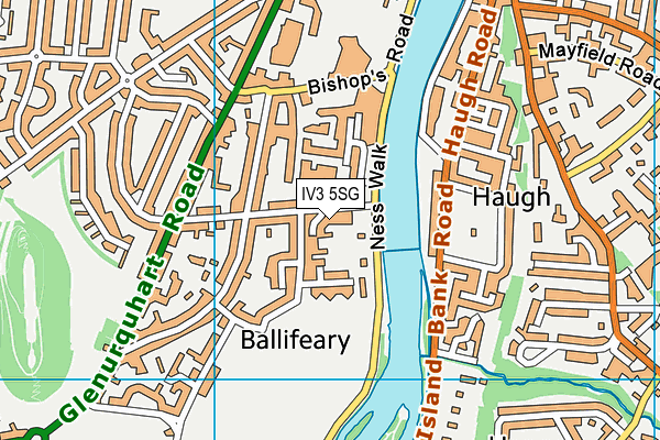 IV3 5SG map - OS VectorMap District (Ordnance Survey) IV3 5SG map - OS VectorMap District (Ordnance Survey)