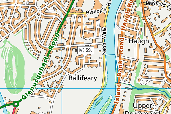 IV3 5SJ map - OS VectorMap District (Ordnance Survey) IV3 5SJ map - OS VectorMap District (Ordnance Survey)