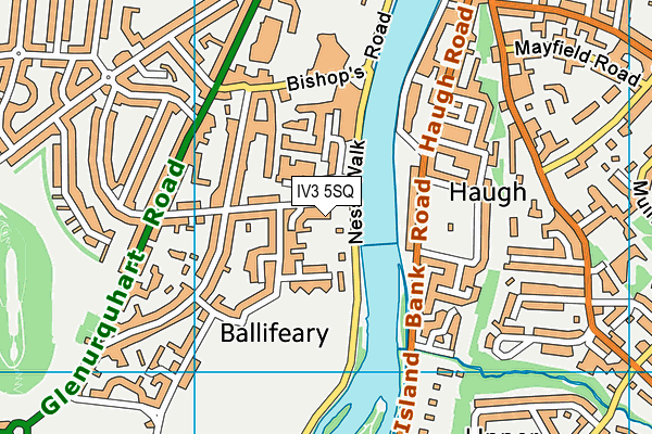IV3 5SQ map - OS VectorMap District (Ordnance Survey) IV3 5SQ map - OS VectorMap District (Ordnance Survey)