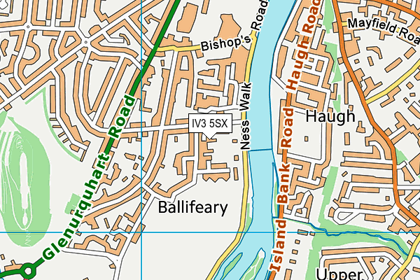 IV3 5SX map - OS VectorMap District (Ordnance Survey) IV3 5SX map - OS VectorMap District (Ordnance Survey)