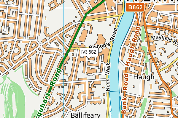 IV3 5SZ map - OS VectorMap District (Ordnance Survey) IV3 5SZ map - OS VectorMap District (Ordnance Survey)