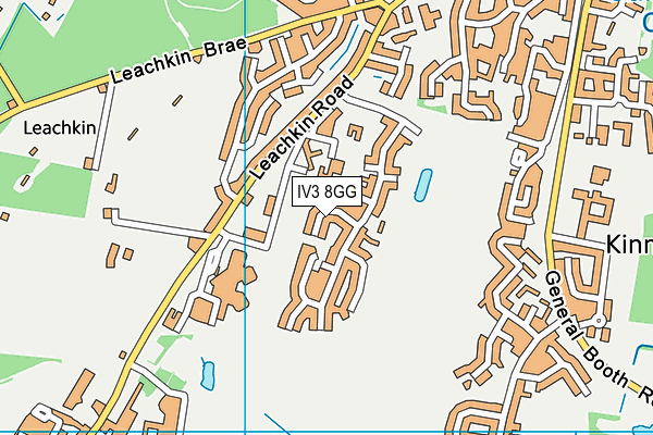 IV3 8GG map - OS VectorMap District (Ordnance Survey) IV3 8GG map - OS VectorMap District (Ordnance Survey)