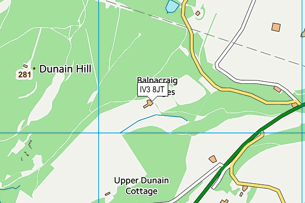 IV3 8JT map - OS VectorMap District (Ordnance Survey) IV3 8JT map - OS VectorMap District (Ordnance Survey)