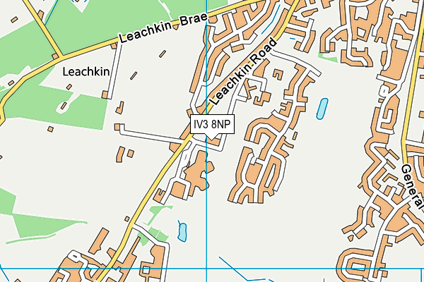 IV3 8NP map - OS VectorMap District (Ordnance Survey) IV3 8NP map - OS VectorMap District (Ordnance Survey)
