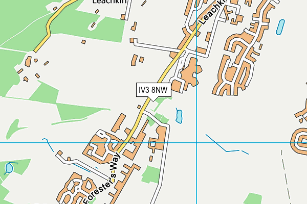 IV3 8NW map - OS VectorMap District (Ordnance Survey) IV3 8NW map - OS VectorMap District (Ordnance Survey)
