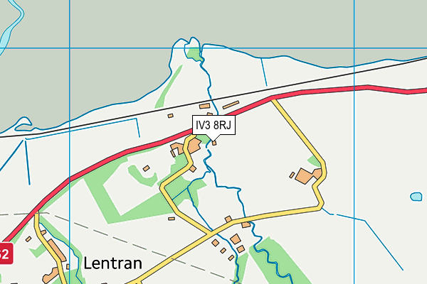 IV3 8RJ map - OS VectorMap District (Ordnance Survey) IV3 8RJ map - OS VectorMap District (Ordnance Survey)