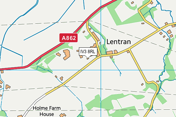 IV3 8RL map - OS VectorMap District (Ordnance Survey) IV3 8RL map - OS VectorMap District (Ordnance Survey)
