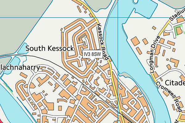 IV3 8SW map - OS VectorMap District (Ordnance Survey) IV3 8SW map - OS VectorMap District (Ordnance Survey)