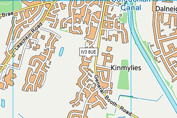IV3 8UE map - OS VectorMap District (Ordnance Survey) IV3 8UE map - OS VectorMap District (Ordnance Survey)