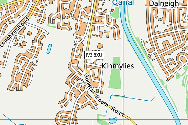 IV3 8XU map - OS VectorMap District (Ordnance Survey) IV3 8XU map - OS VectorMap District (Ordnance Survey)