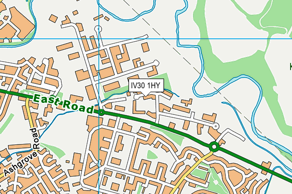 IV30 1HY map - OS VectorMap District (Ordnance Survey) IV30 1HY map - OS VectorMap District (Ordnance Survey)