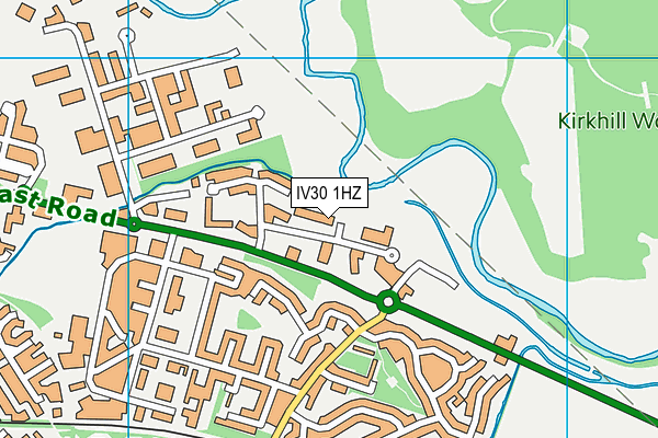 IV30 1HZ map - OS VectorMap District (Ordnance Survey) IV30 1HZ map - OS VectorMap District (Ordnance Survey)