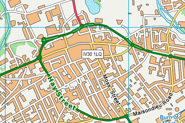 IV30 1LQ map - OS VectorMap District (Ordnance Survey) IV30 1LQ map - OS VectorMap District (Ordnance Survey)