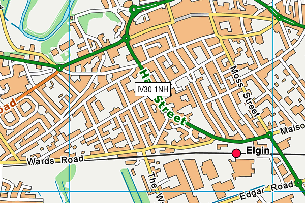 IV30 1NH map - OS VectorMap District (Ordnance Survey) IV30 1NH map - OS VectorMap District (Ordnance Survey)