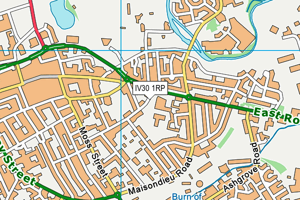IV30 1RP map - OS VectorMap District (Ordnance Survey) IV30 1RP map - OS VectorMap District (Ordnance Survey)