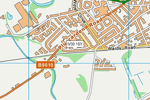 IV30 1SY map - OS VectorMap District (Ordnance Survey) IV30 1SY map - OS VectorMap District (Ordnance Survey)