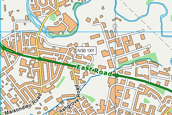 IV30 1XY map - OS VectorMap District (Ordnance Survey) IV30 1XY map - OS VectorMap District (Ordnance Survey)
