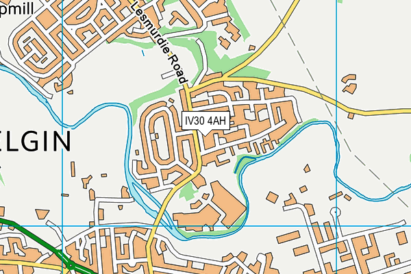 IV30 4AH map - OS VectorMap District (Ordnance Survey) IV30 4AH map - OS VectorMap District (Ordnance Survey)